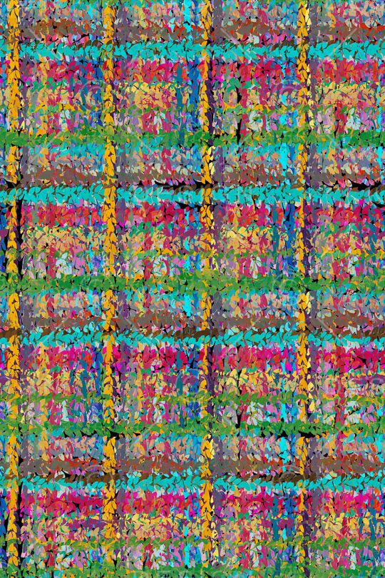 抽象男装印花华亿平台图片