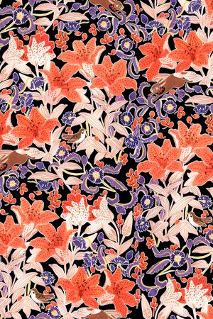 水彩印花华亿平台图片