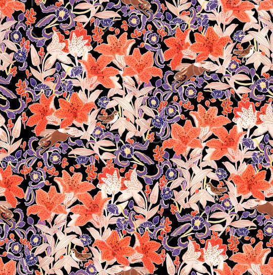 水彩印花华亿平台图片