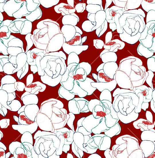 孔雀印花华亿平台图片