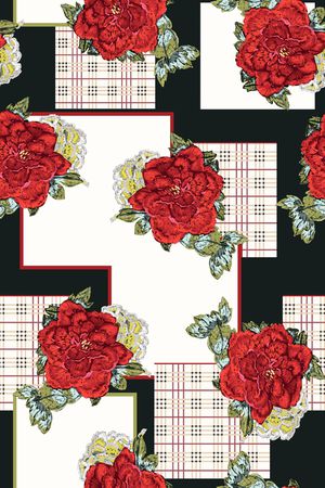 大牌风印花华亿平台图片