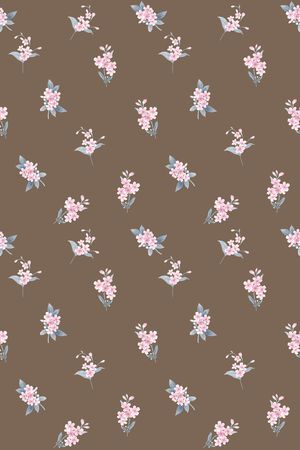 满排碎花印花华亿平台图片