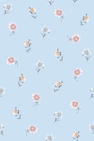 小清新印花华亿平台图片