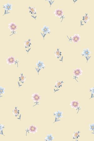 小清新印花华亿平台图片