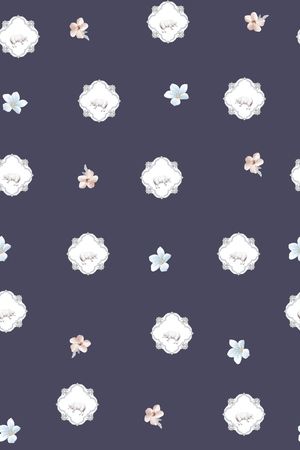 小清新印花华亿平台图片