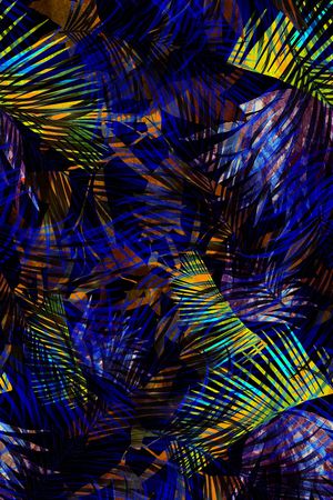 抽象印花华亿平台图片