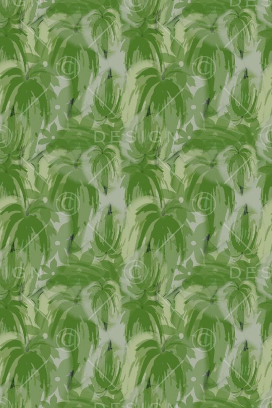 树叶组合印花华亿平台图片