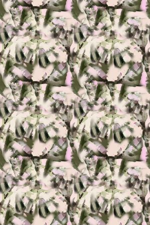 抽象花卉印花华亿平台图片