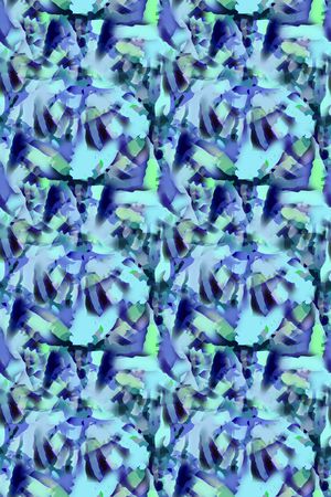 抽象花卉印花华亿平台图片