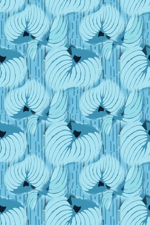 抽象花卉印花华亿平台图片