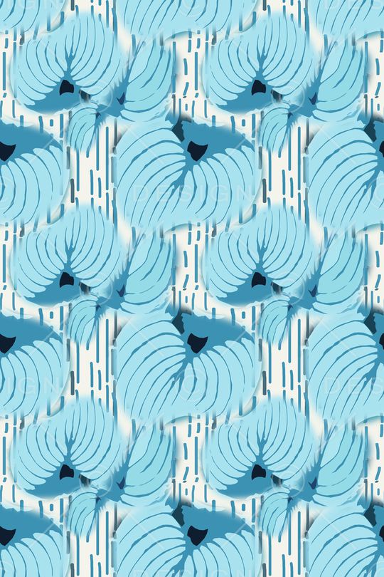 抽象花卉印花华亿平台图片