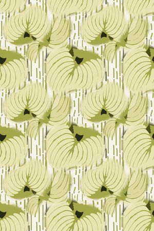 抽象花卉印花华亿平台图片