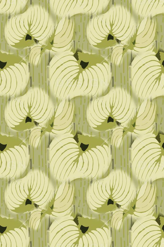 抽象花卉印花华亿平台图片