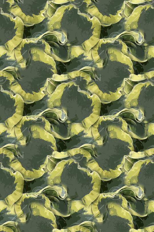 抽象花卉印花华亿平台图片