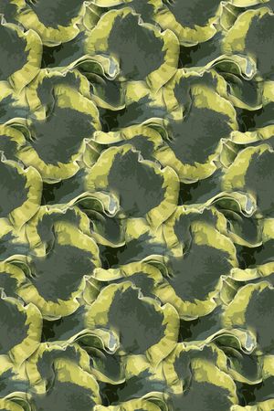 抽象花卉印花华亿平台图片