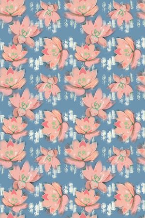 小碎花印花华亿平台图片