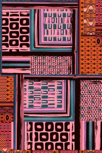 休闲印花华亿平台图片