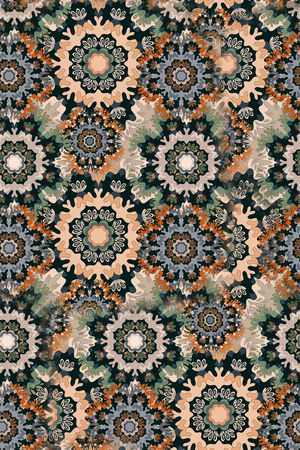 复古印花华亿平台图片