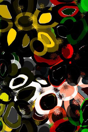 手绘印花华亿平台图片