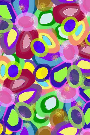 手绘印花华亿平台图片