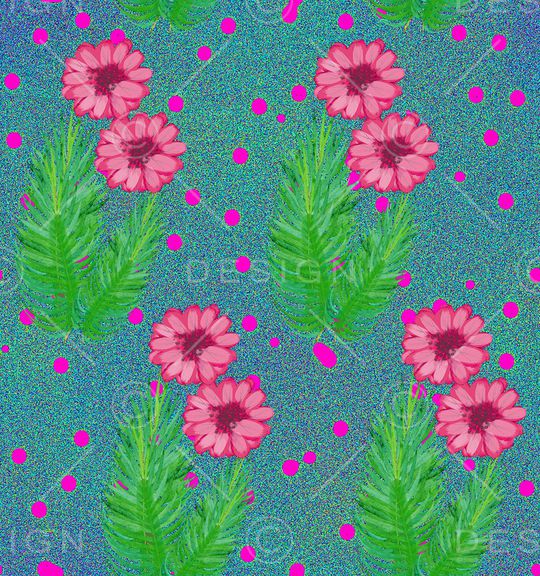 手绘印花华亿平台图片