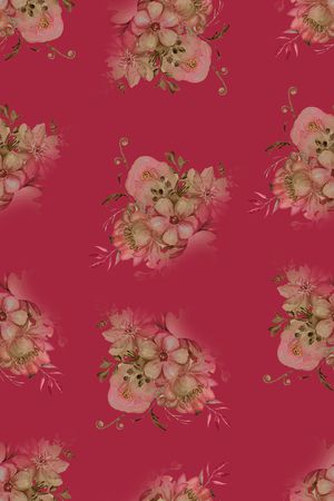 复古印花华亿平台图片