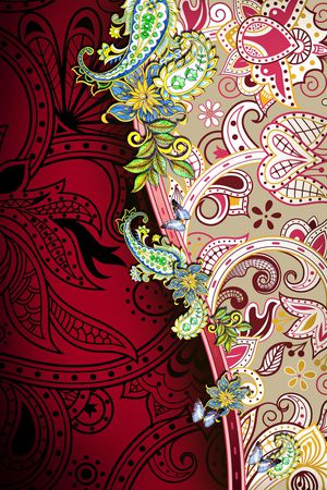 定位花印花华亿平台图片