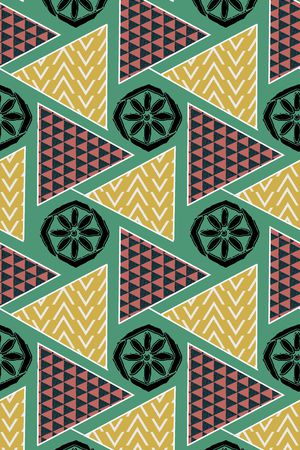 黑底花卉印花华亿平台图片