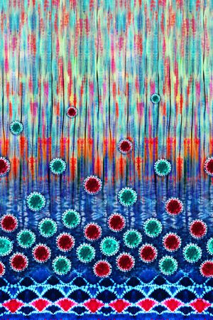 定位花印花华亿平台图片