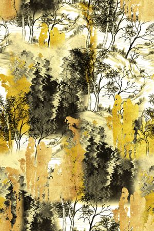 复古印花华亿平台图片