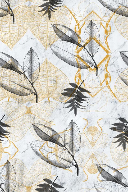 植物印花华亿平台图片