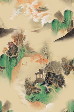 雪纺印花华亿平台图片