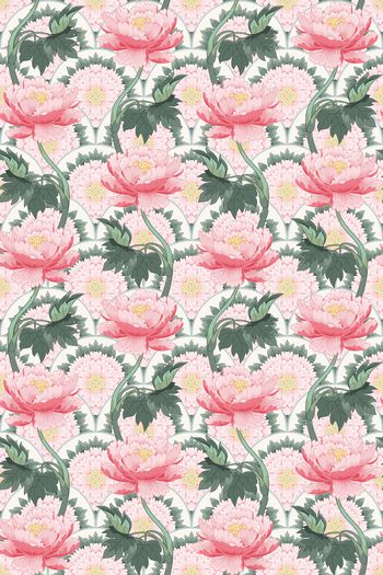 水彩花卉印花华亿平台图片