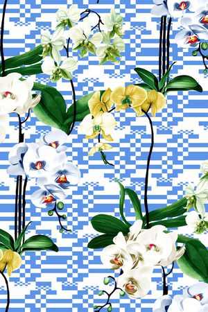 郁金香印花华亿平台图片