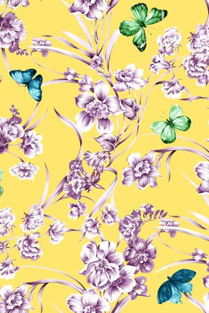 小碎花印花华亿平台图片