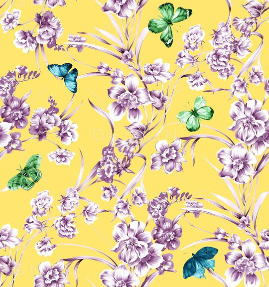 小碎花印花华亿平台图片