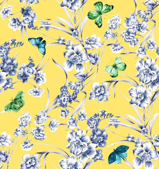 郁金香印花华亿平台图片