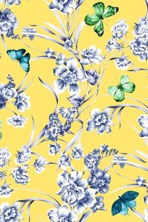 郁金香印花华亿平台图片