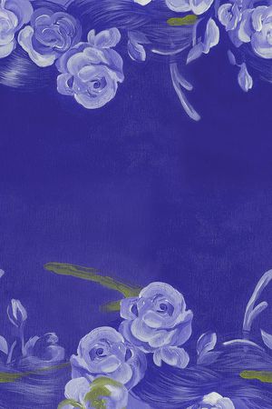 玫瑰花印花华亿平台图片