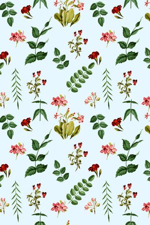 小碎花印花华亿平台图片