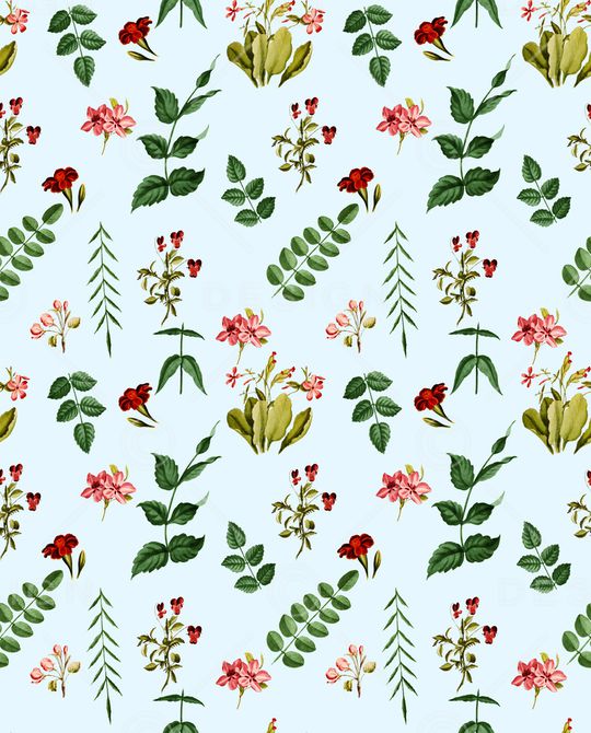 小碎花印花华亿平台图片