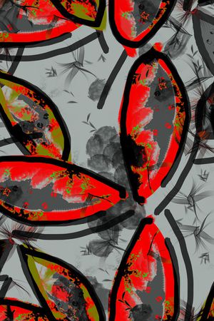 抽象印花华亿平台图片