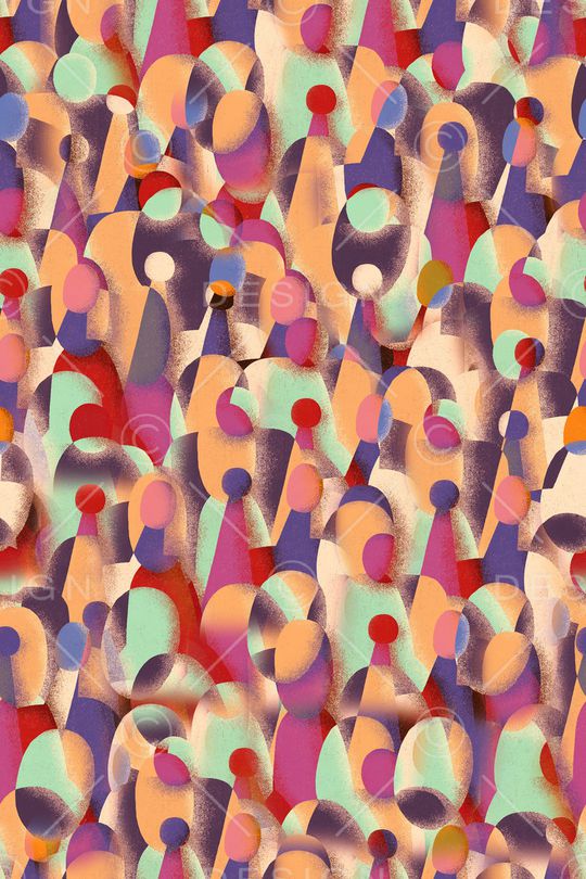 复古印花华亿平台图片