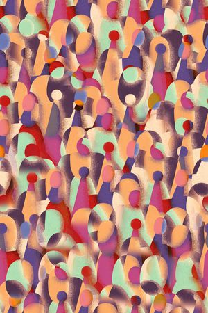 复古印花华亿平台图片