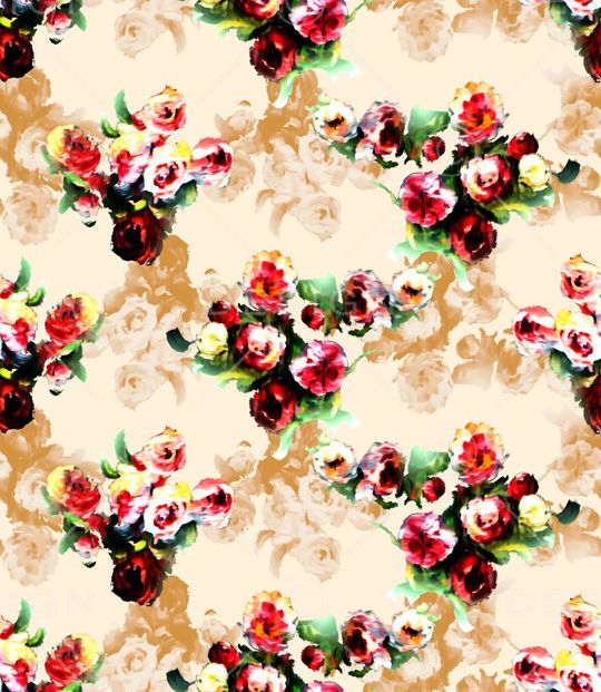 郁金香印花华亿平台图片