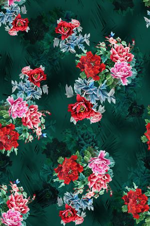 大牌风印花华亿平台图片