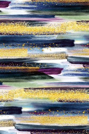 水彩花卉印花华亿平台图片