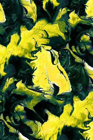 水彩花卉印花华亿平台图片