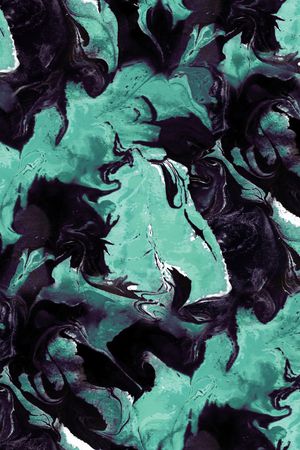 水彩花卉印花华亿平台图片