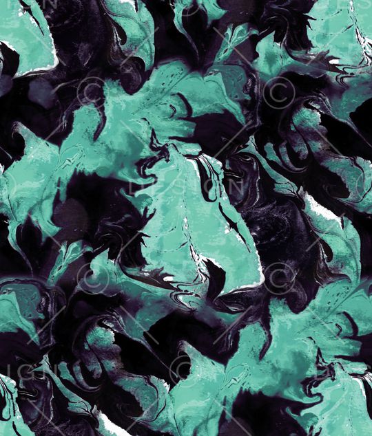 水彩花卉印花华亿平台图片